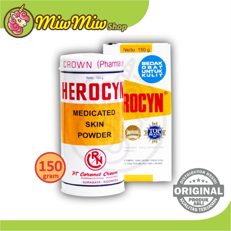 Herocyn Bedak 85 gram dan 150 gram
