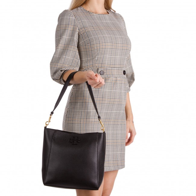 51063  TB Women Bag  McGraw Leather Hobo Shoulder Bag