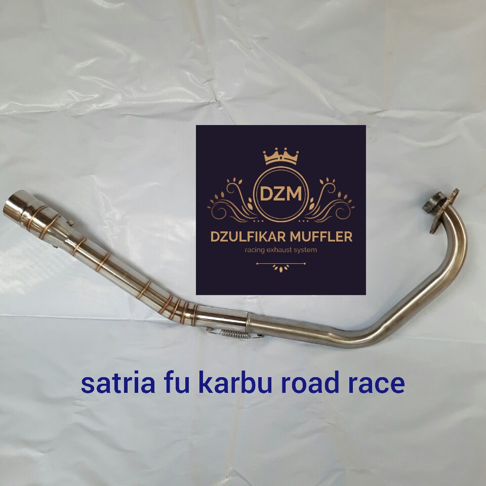 LEHER KNALPOT satria FU ROAD RACE