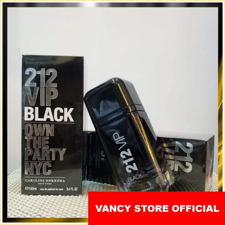 Parfum Original Carolina Herrera 212 VIP Black 100ml EDP for Men