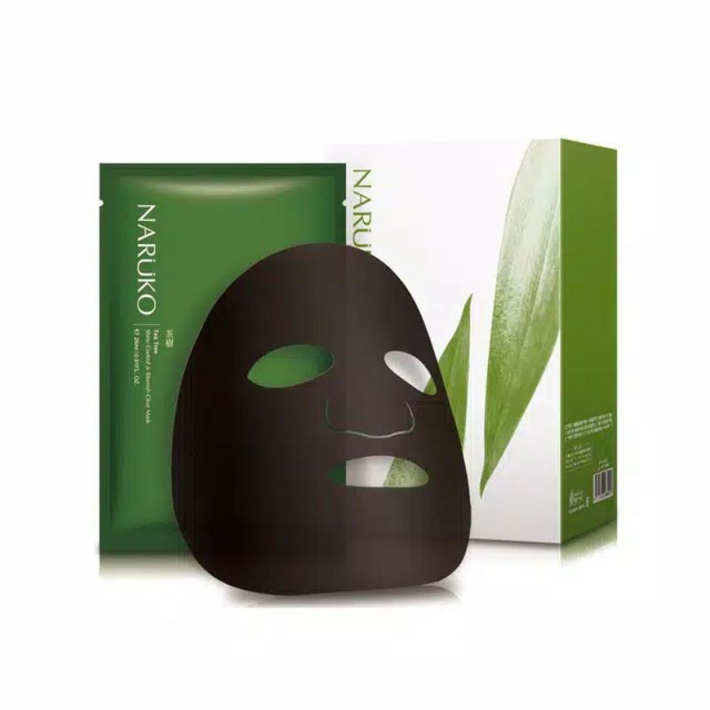 Masker Naruko Tea Tree Shine & Control Blemish