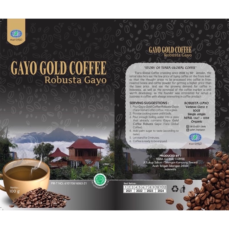 

Robusta Gayo (Gayo Gold Coffee)