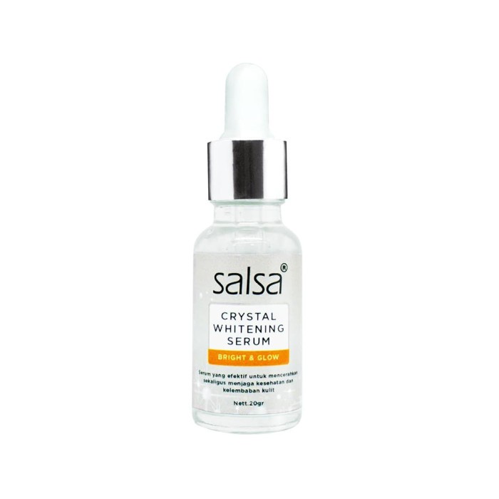 Salsa Crystal Whitening Serum | Serum Pemutih Wajah | Serum Glowing | BPOM ORIGINAL