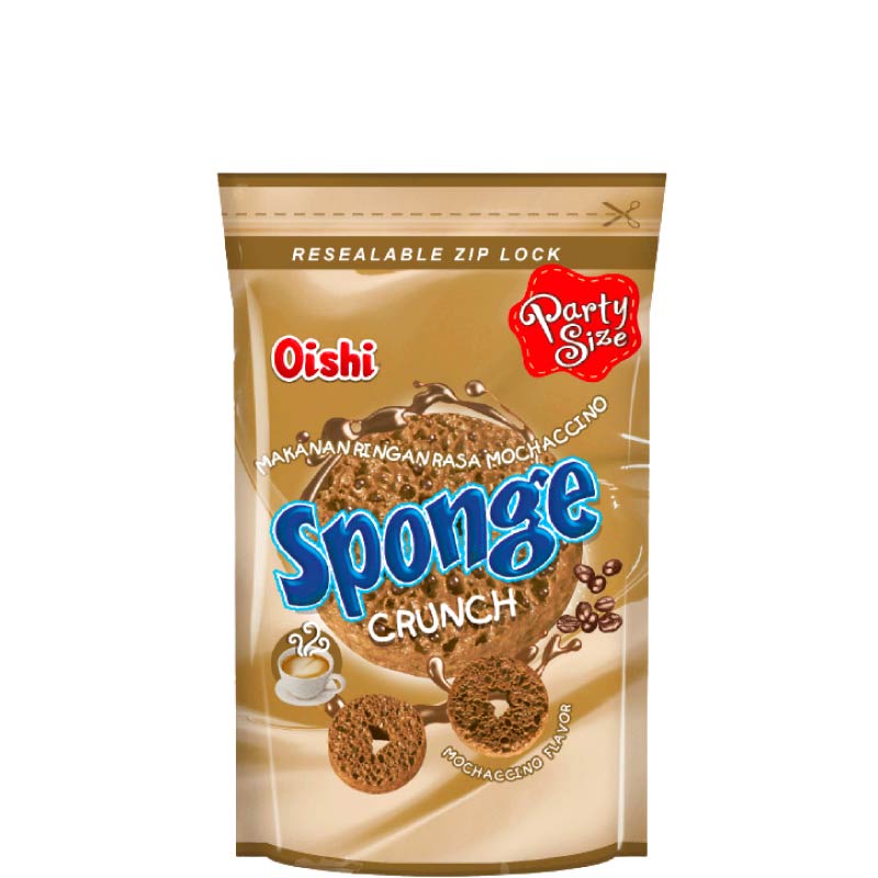 Jual Oishi Sponge Crunch Mochachino Gr Indonesia Shopee Indonesia