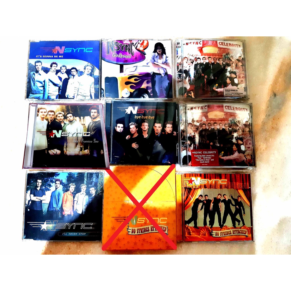 Nsync collections - Justin Timberlake - ORI NEW MUSIK CD