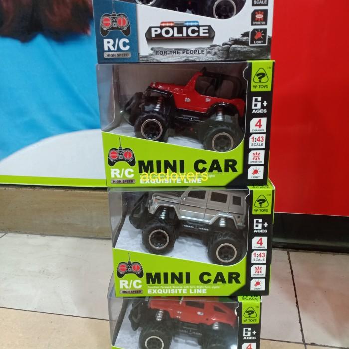 Mobil Remot Rc Rock Crawler Mobil Remote Kontrol Jeep Off Road Mini High Speed