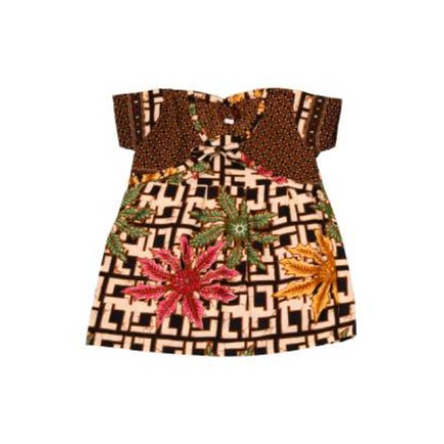 Dress Batik Bayi/Baju Batik Perempuan/Terusan Bayi