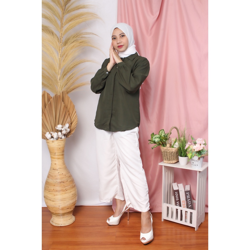 RX Fashion - Blouse Keyra Katun Twistcone / Ebrila Blouse / Blouse Wanita - BN