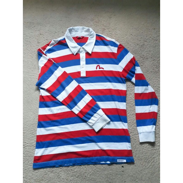 TERJUAL Polo rugby evisu denim master rare second ori