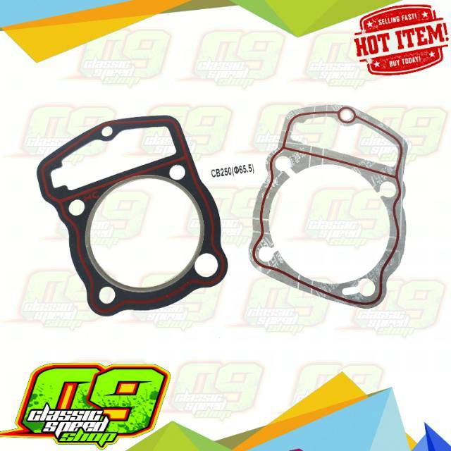 Ganjel Pack Packing Blok Block Crf Wy250 Tiger  Set
