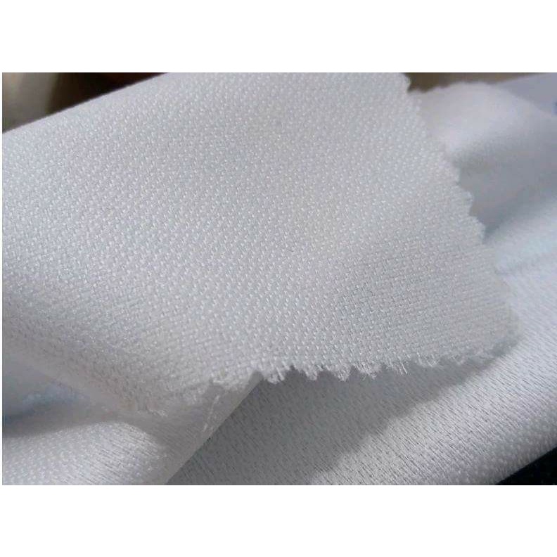 Ready Murah Evand | tricot tebal atau trikot wafel - Putih