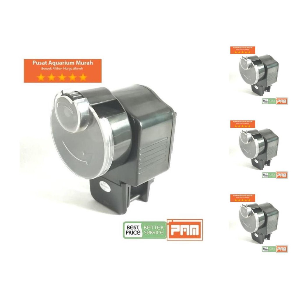 alat pemberi makan ikan otomatis murah automatic fish feeder resun