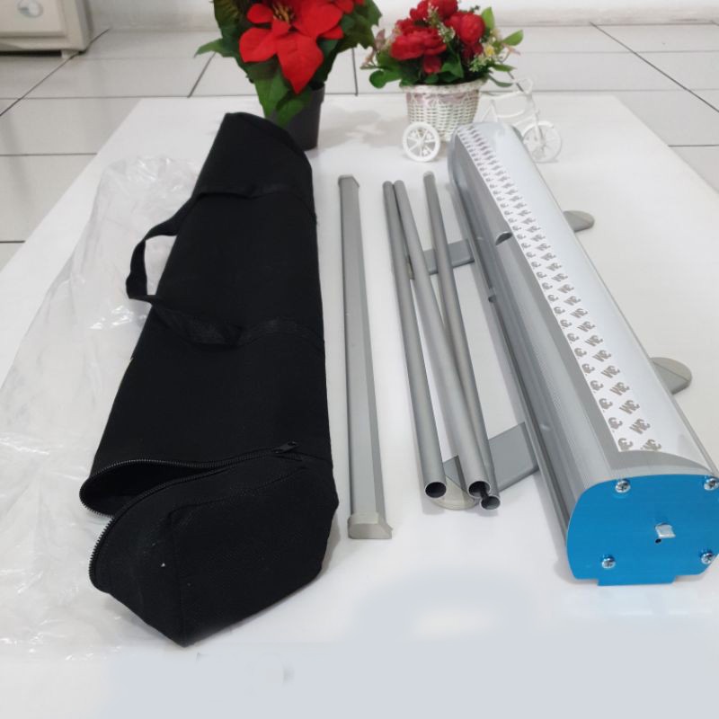 Roll Up Banner 60 x 160 cm BAHAN TEBAL