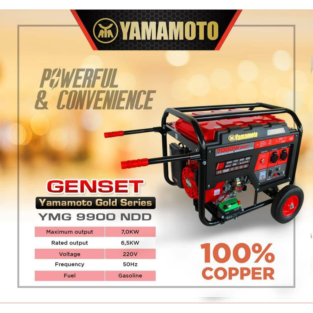 Genset 7000 Watt - Yamamoto YMG9900
