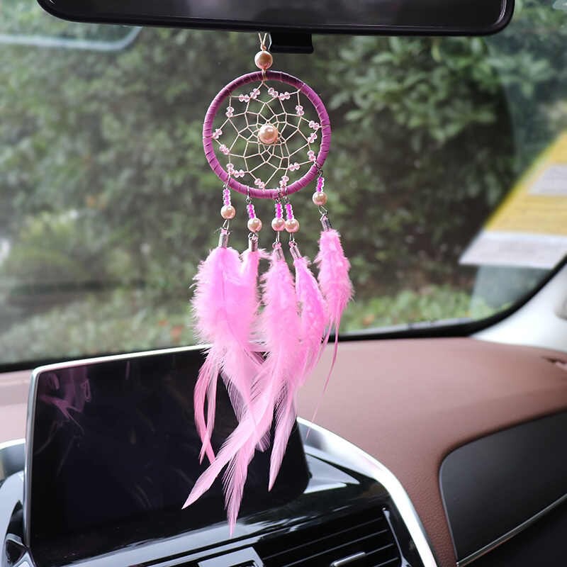 Dream Catcher Car Pendant | Gantungan Pajangan Depan Kaca Spion Tengah Hiasan  Dekorasi Mobil