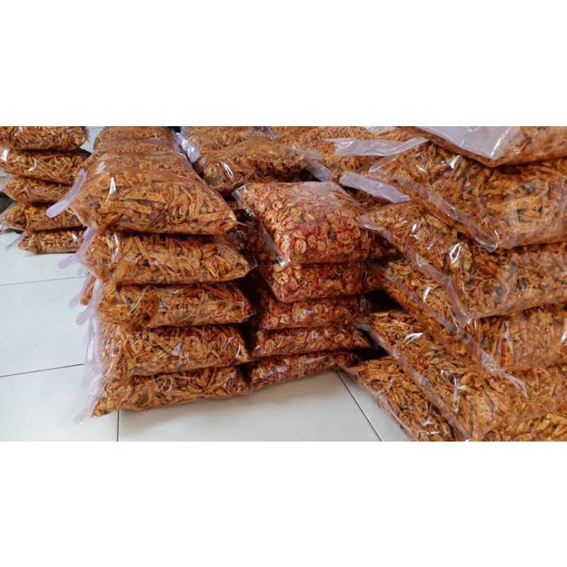 

[500gr] aneka cemilan pedas sebring kripca makaroni basreng murah