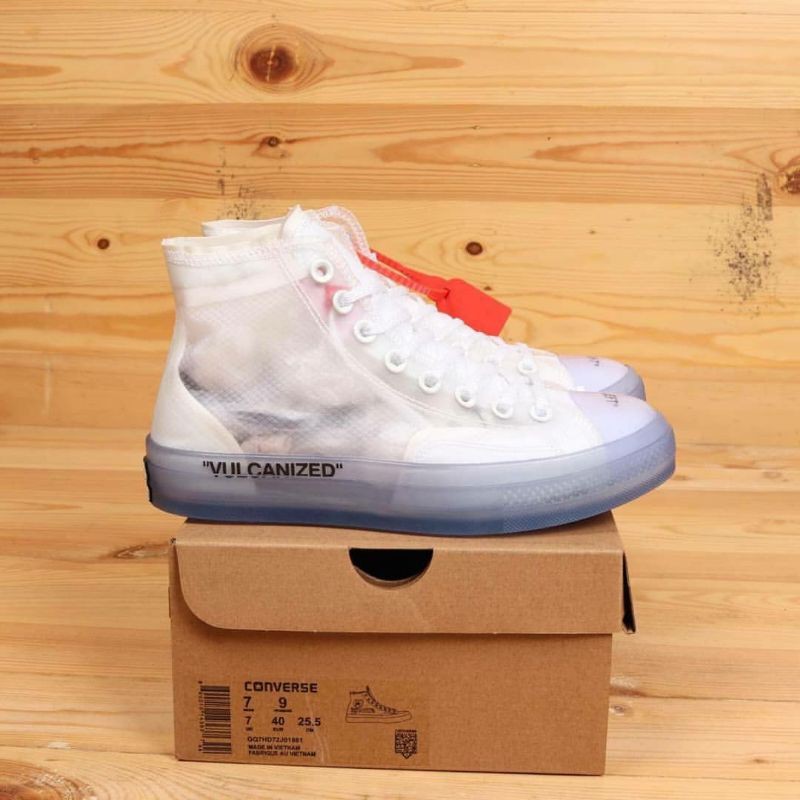 Sepatu Pria Converse Off White Vulcanized