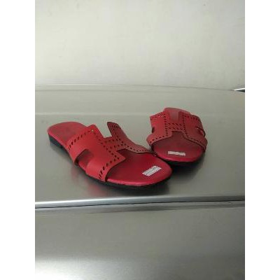 Unik Sandal Wanita Teplek Laser Merah TP02 Diskon