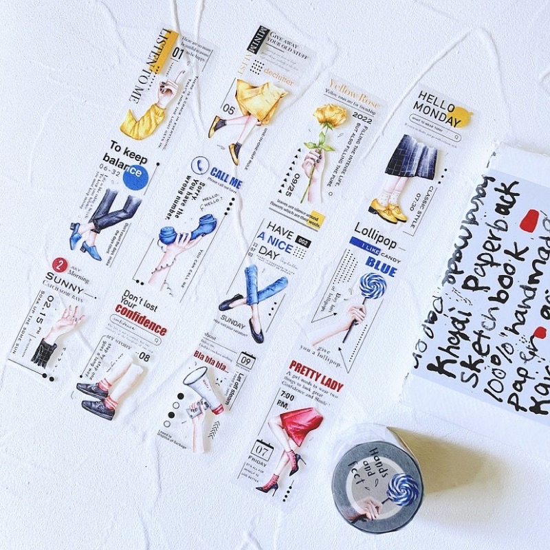 

Sonia’s Illustration Hands and Feet PET Tape