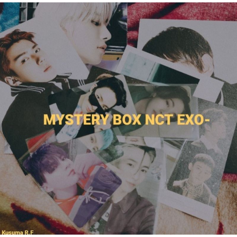 MYSTERY BOX /LUCKY DRAW KPOP EXO NCT (BACA DESKRIPSI)