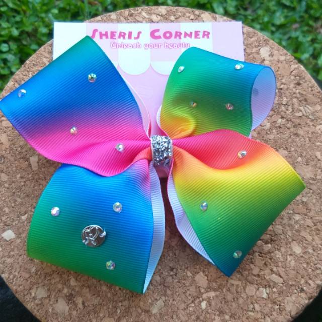 

Pita Jojo Siwa Rainbow... pita GG 2 inci, plus blink2..