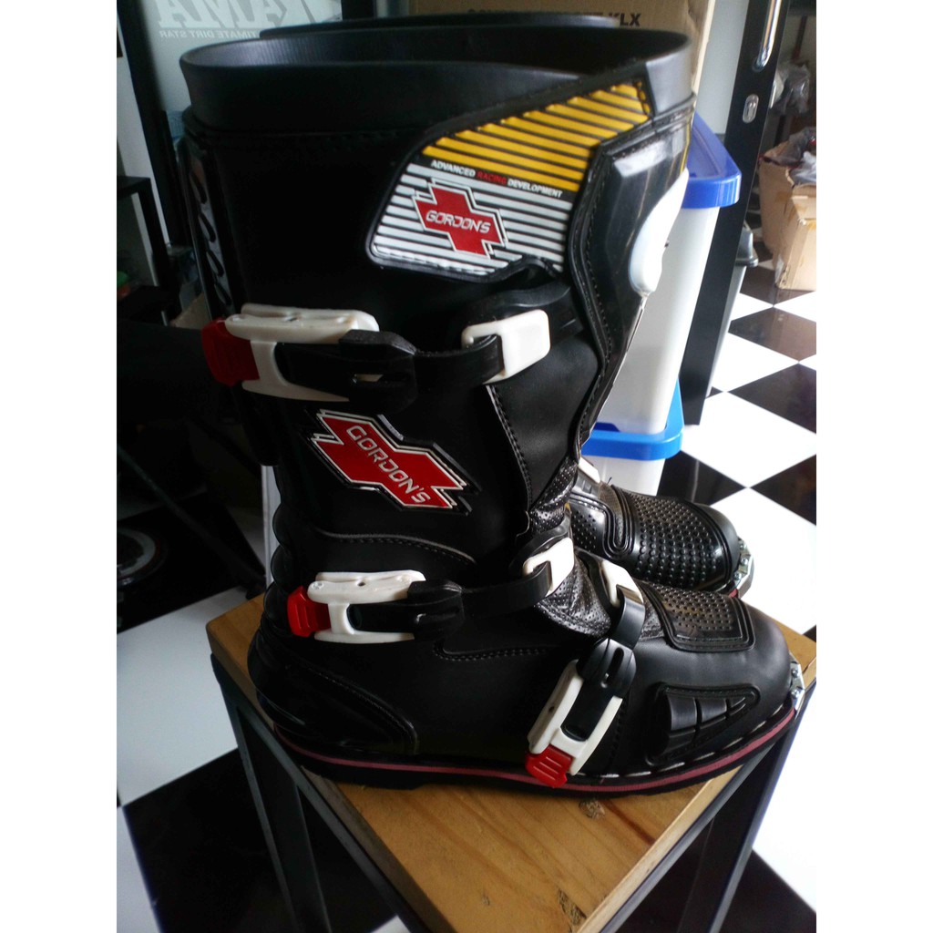 SEPATU GORDON HITAM / BOOTS TRAIL GORDON HITAM