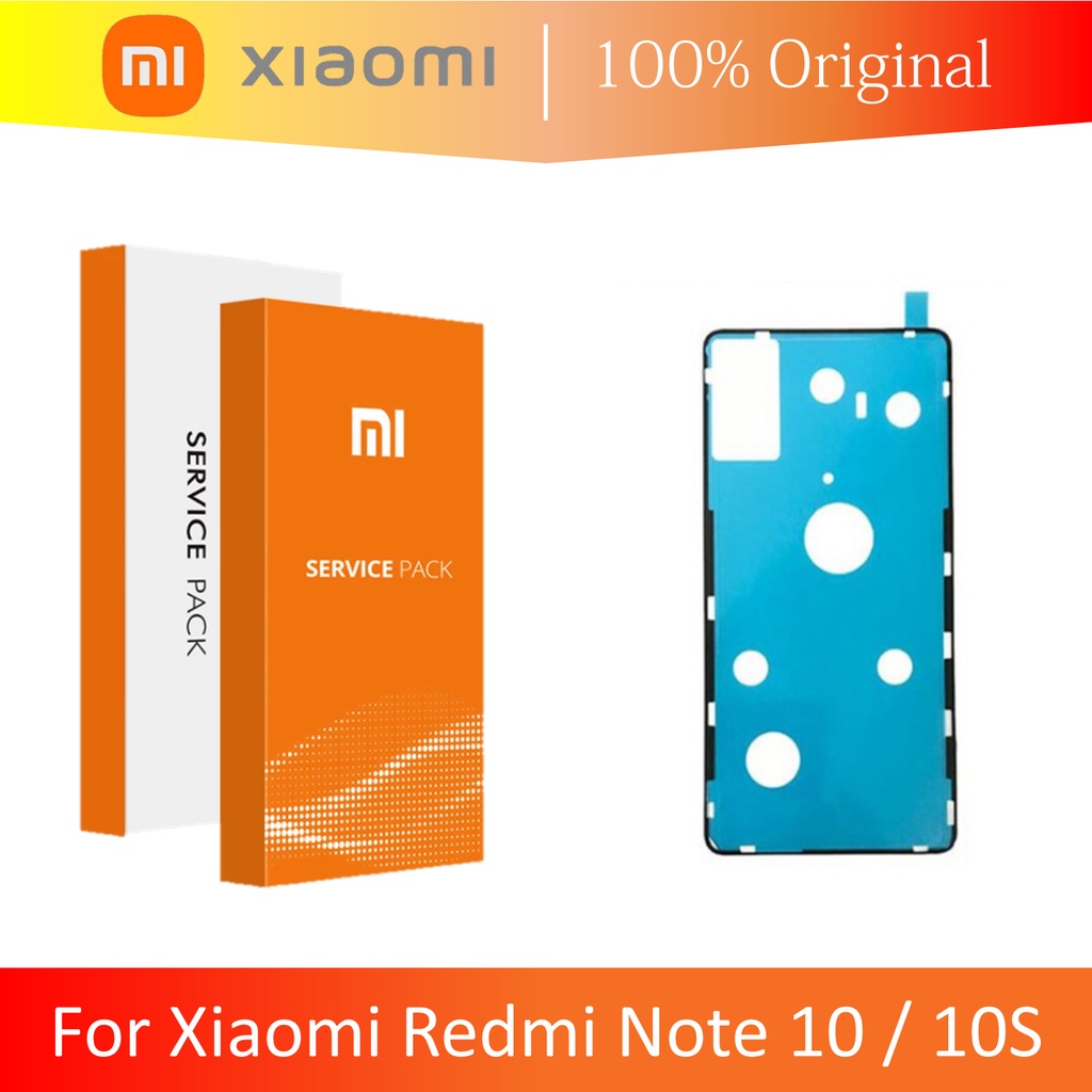 [ CHECK.ID ] LEM ADHESIVE STIKER PEREKAT BACKDOOR COVER CASING XIAOMI REDMI NOTE 10 / NOTE 10S