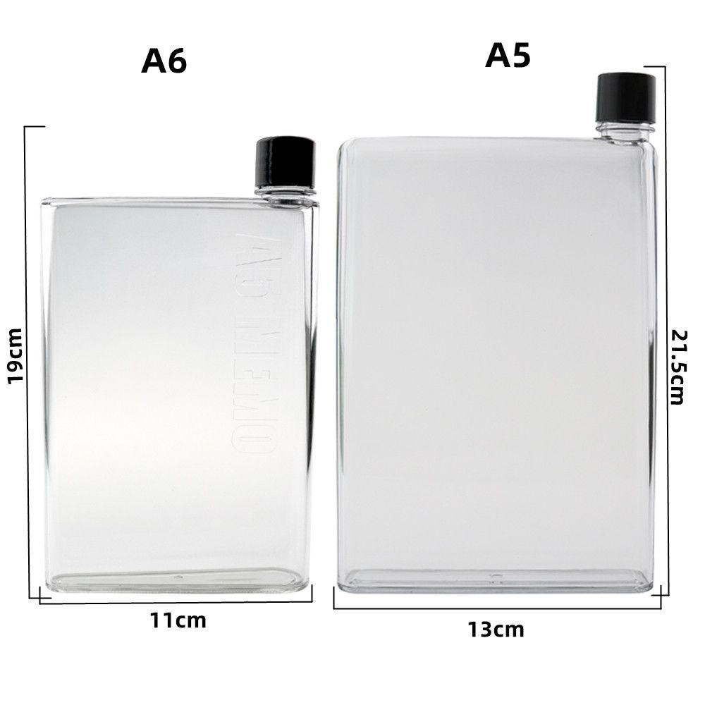Chookyy A5 A6 Botol Air Minum Teko Plastik Outdoor Transparan