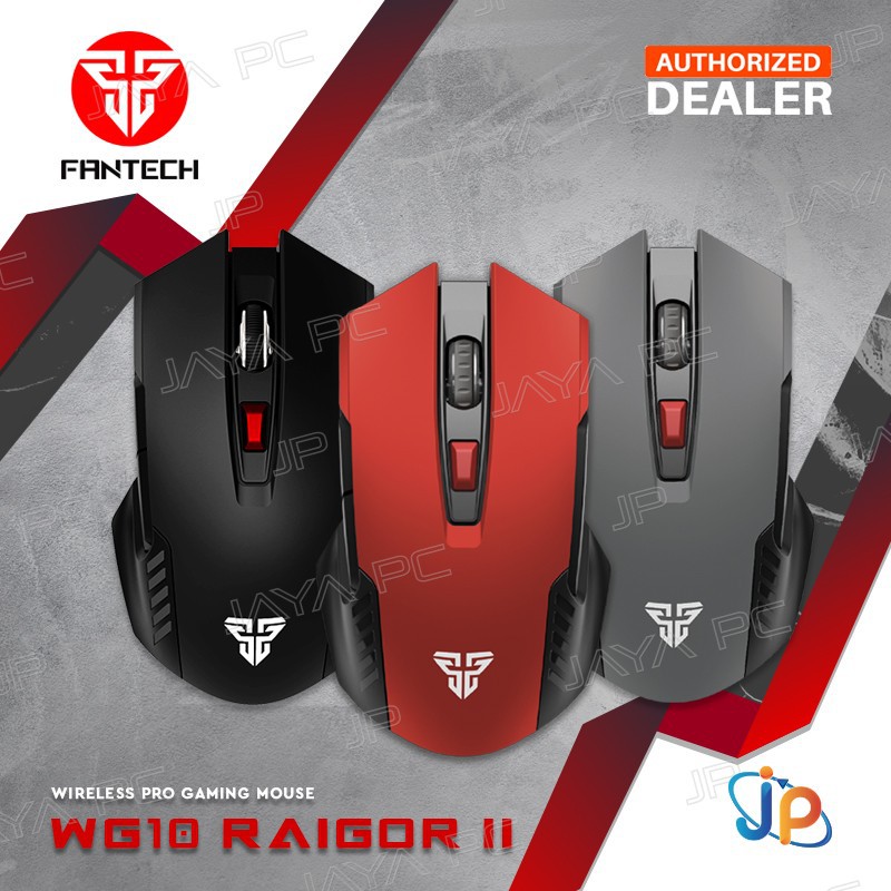 Mouse Gaming Wireless Fantech WG10 Raigor II - Optical Mouse