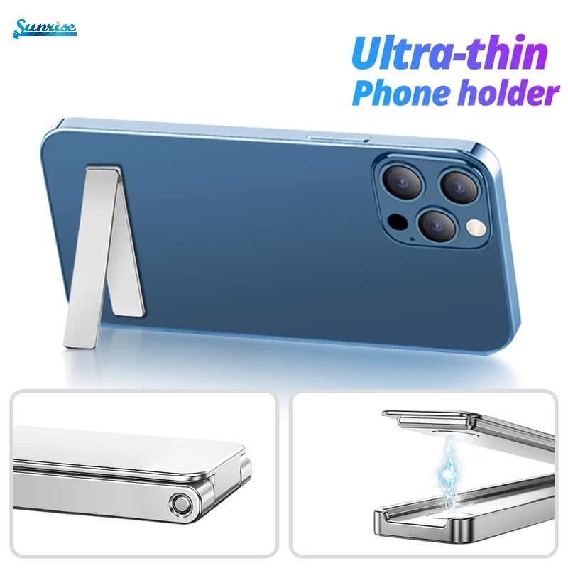 Stand Holder Handphone Magnetik Universal Bisa Dilipat / Disesuaikan