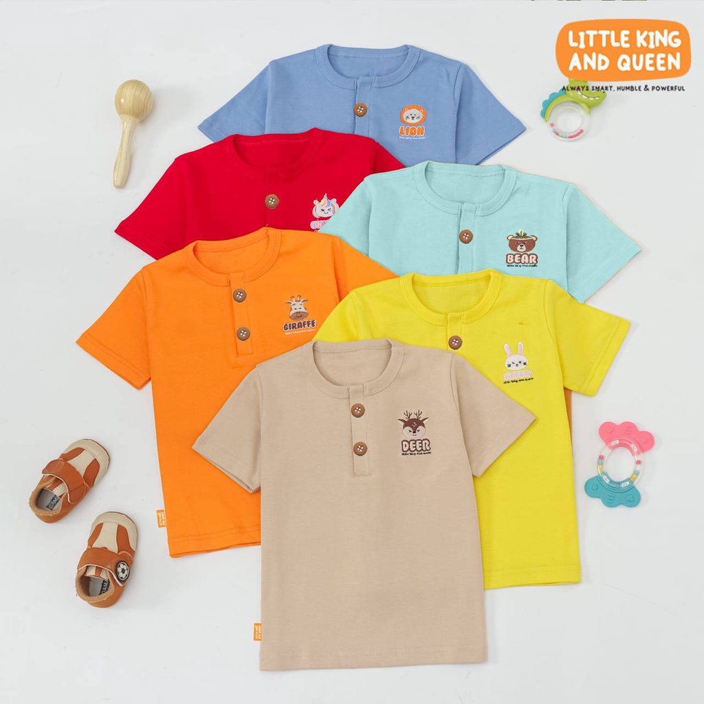 Setelan baby Clotes Little King &amp; Queen