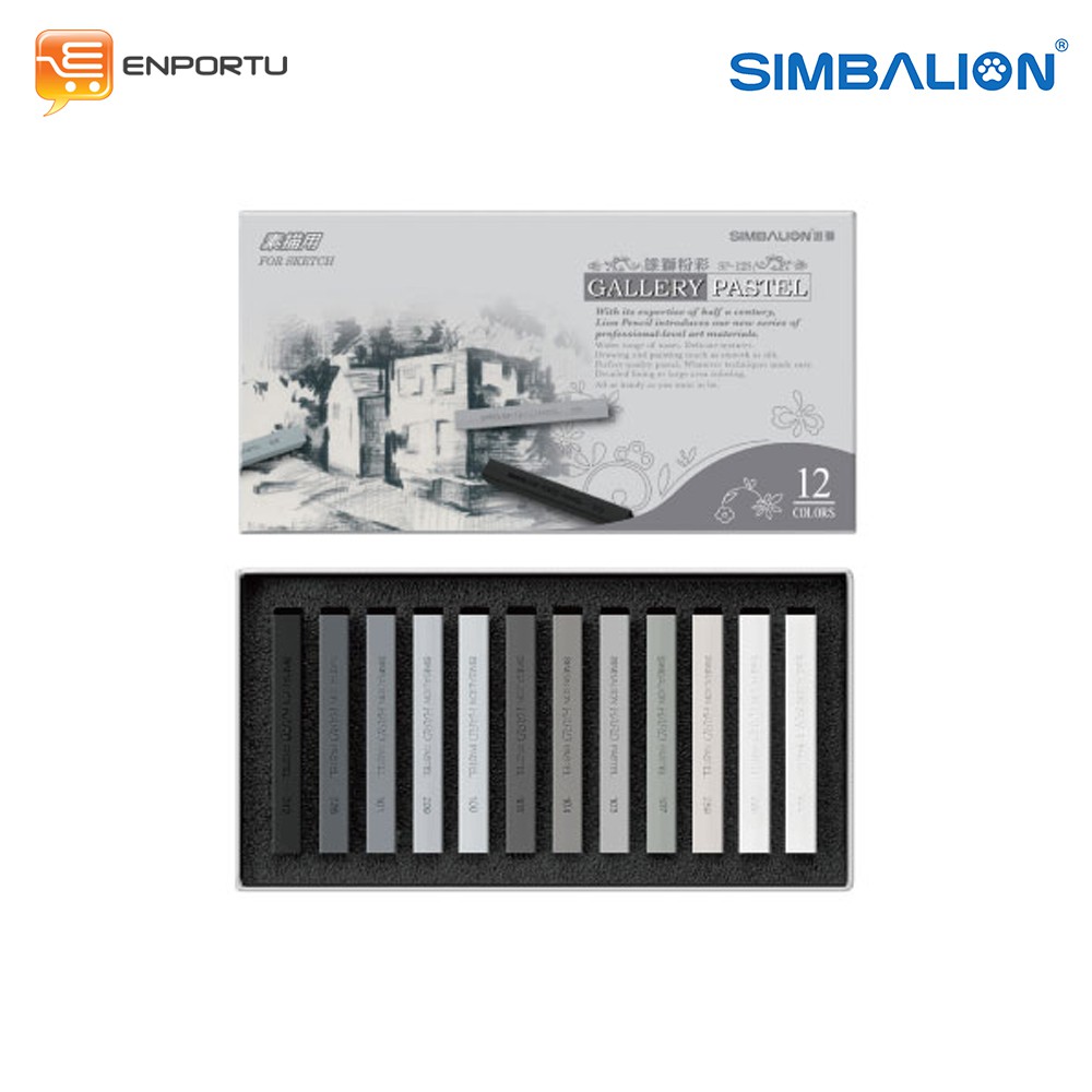 

Simbalion Gallery Pastel For Sketch 12 Colors SP-12S