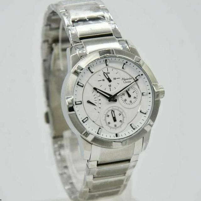 ALEXANDRE CHRISTIE AC 2503 WANITA ORIGINAL SILVER