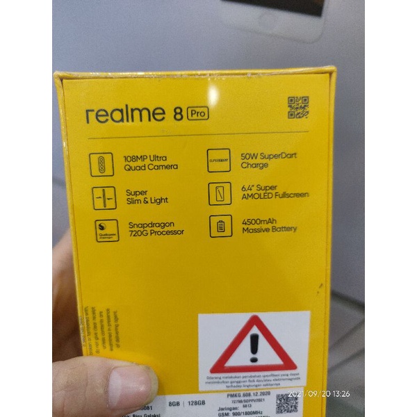 realme 8 pro 8/128gb resmi