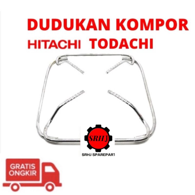 TATAKAN DUDUKAN KOMPOR GAS TODACHI HITACHI RENDAH