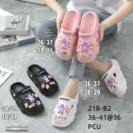 Sandal Crocs Wanita Murah Full Karet Lucu | Sandal Crocs Motif | Sandal Kodok | Sendal Crocs Wanita 