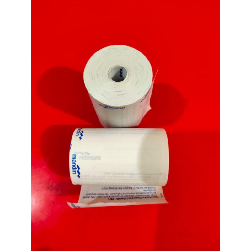 

Kertas Thermal Logo Mandiri Ukuran 57mmx40mm