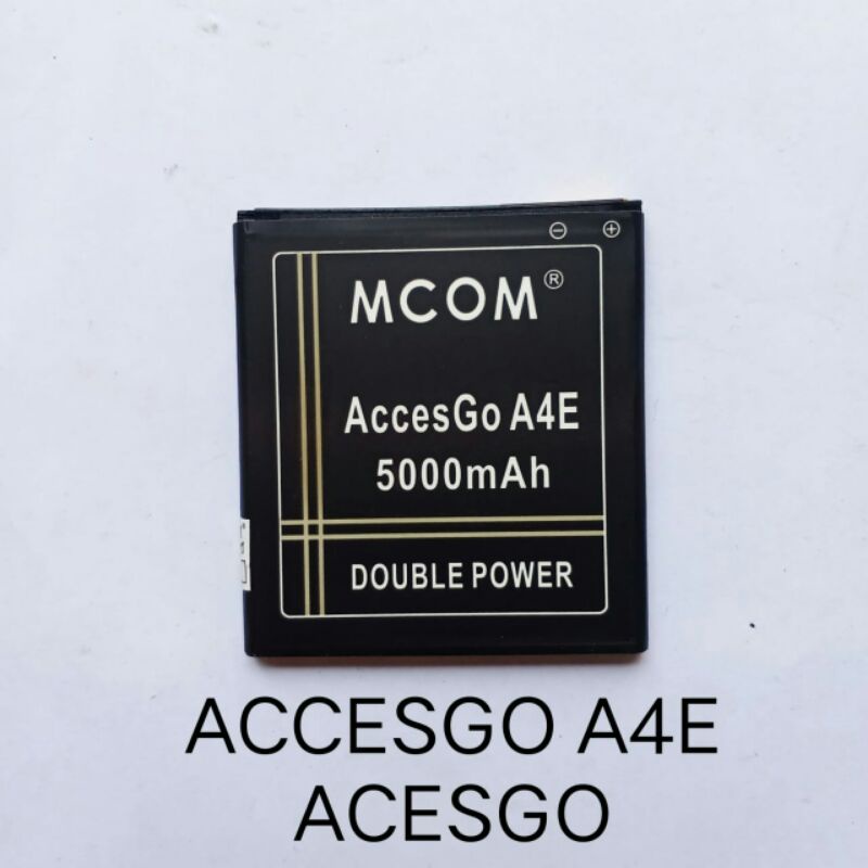 Baterai AccesGo A4E . AcesGo . Access Go . Acces Go . Aces Go double power battery baterei batere batrei batre batrai bateray