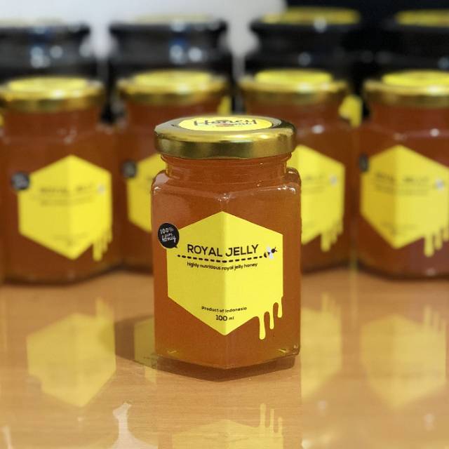 

Royal Jelly 100 ml / Madu Royal Jelly / Jar Beling