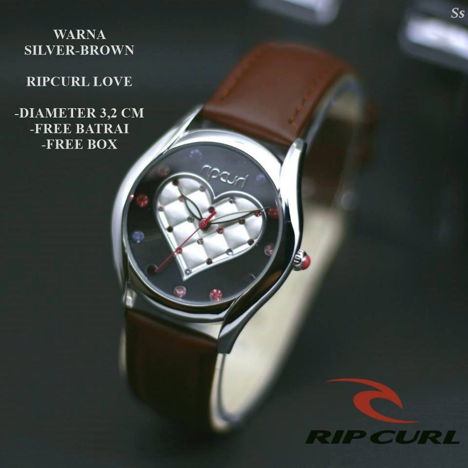 JAM TANGAN WANITA RIPCURL LOVE UK D=3,2CM