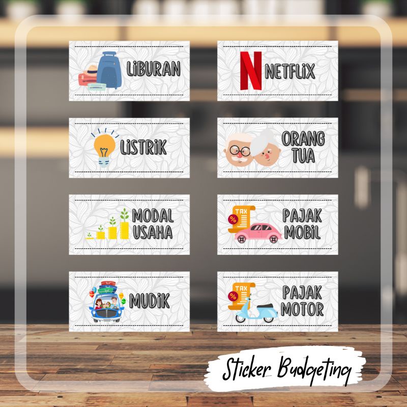 

Sticker Budgeting Dompet Disiplin Pintar Aesthetic Part 1