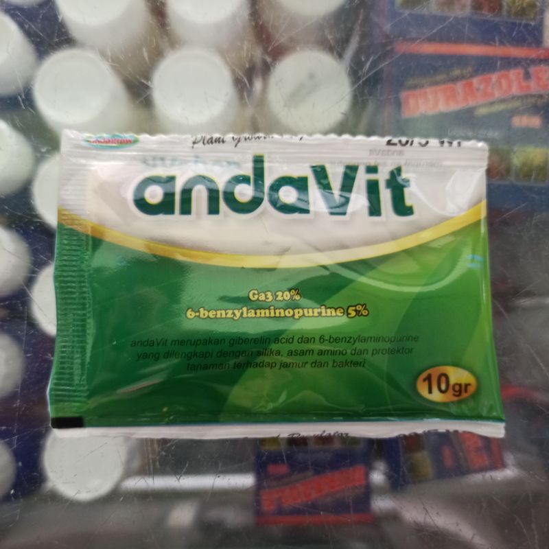 ANDAVIT 20/5 WP 10 GRAM ZPT GA3 20% BENZYL AMINO PURINE 5%