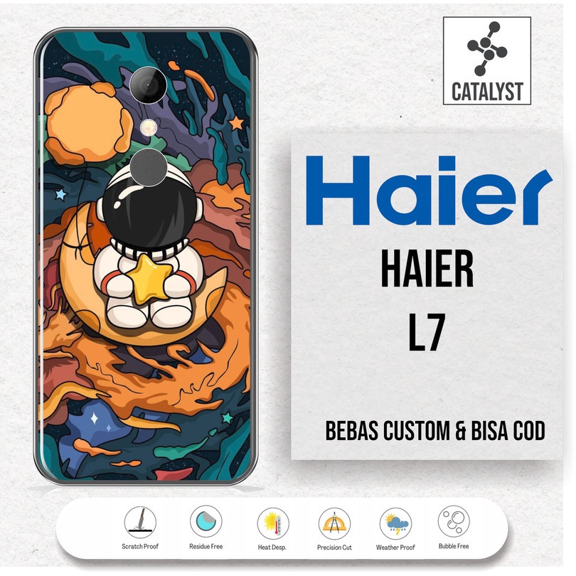 (Buy 1 Get 2) Garskin Skin HAIER L7 - KODE -9JFS Bisa Custom - Sticker Case