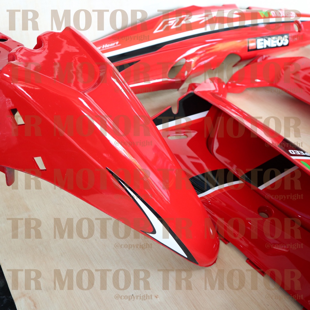 Cover Body Fizr F1zr Movistar Merah Full Set Halus Cover Bodi Yamaha Fiz r