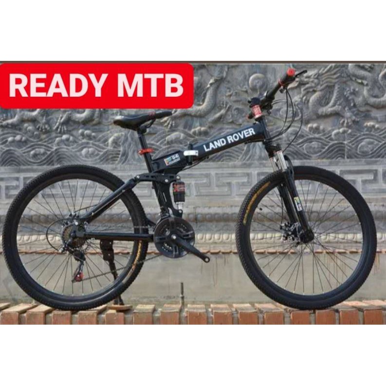 Sepeda Lipat Land Rover MTB Mountain bike READY SUDAH RAKIT