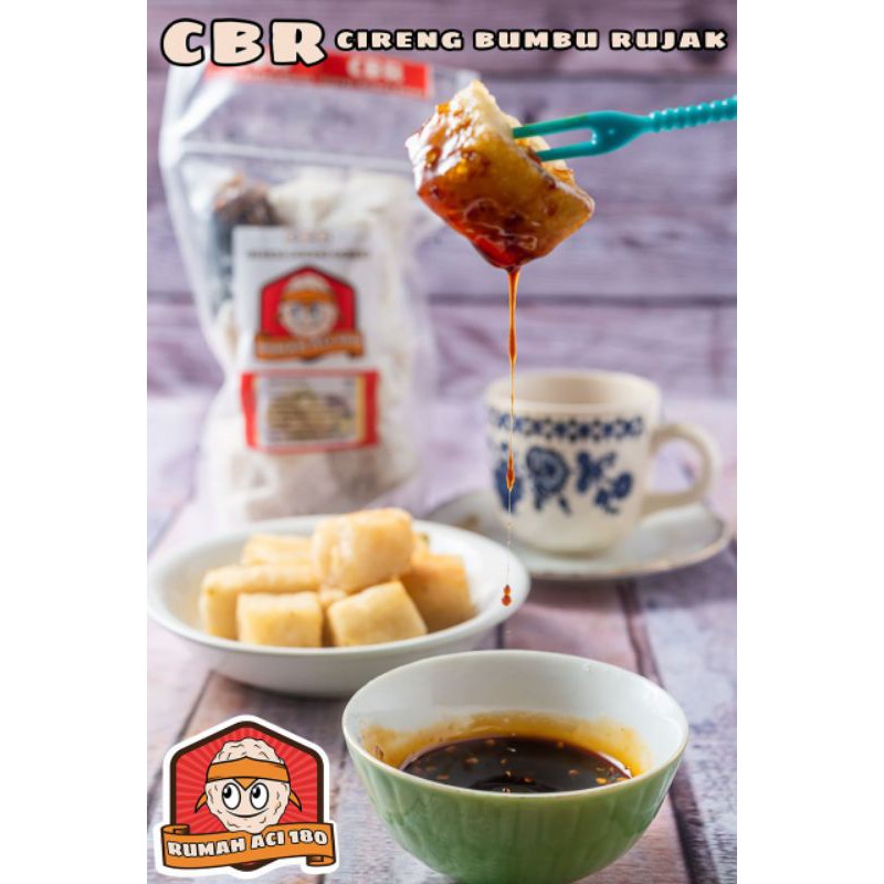 

Cireng Bumbu Rujak PREMIUM (CBR) instan 500 gr Rumah Aci 180