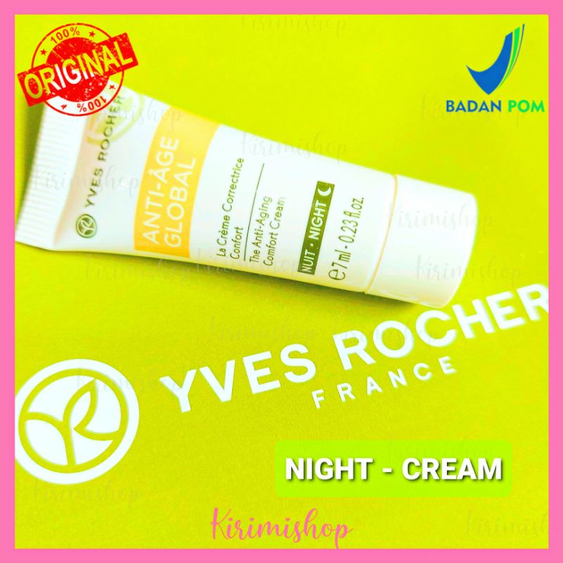Yves Rocher Anti Age Global Night Cream Original