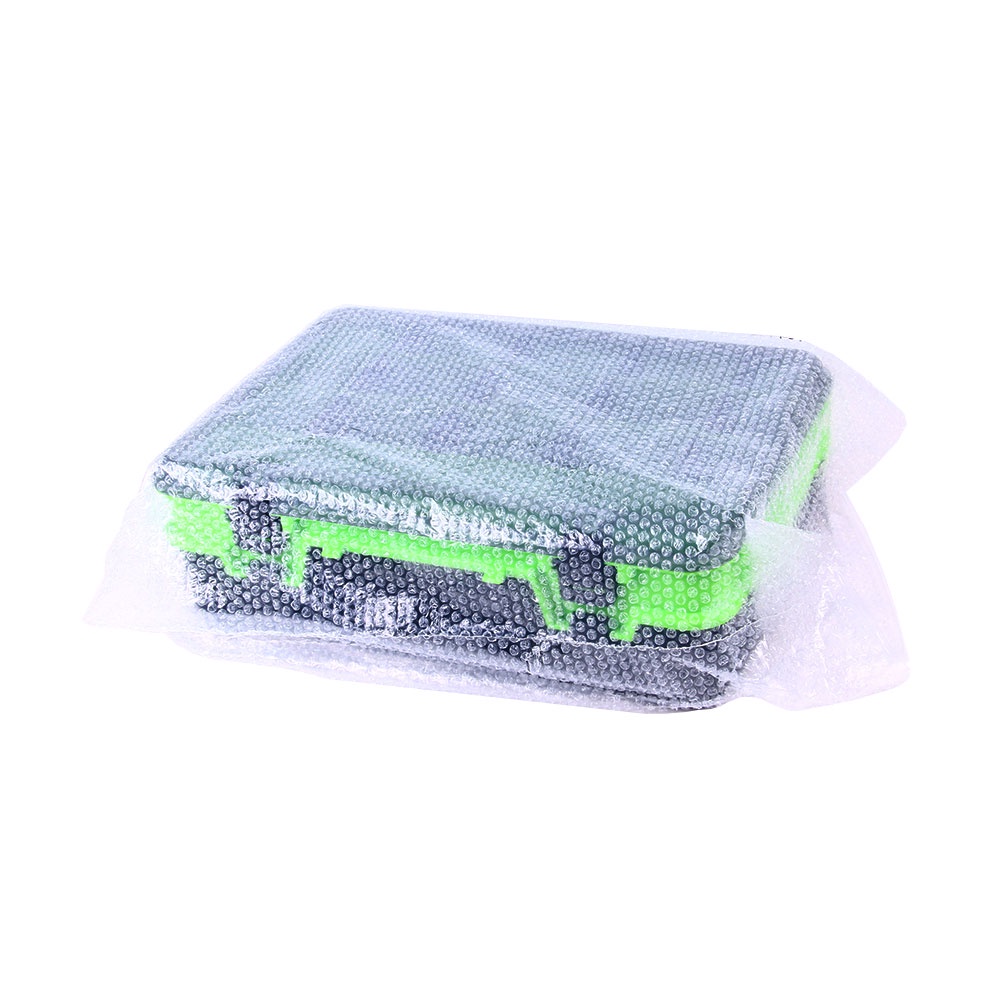 HENGJIA Double Layer 18 Compartments Fishing Tackle Boxes Fishing Lure Box Organizer Fishing Bait Tackle Storage Case