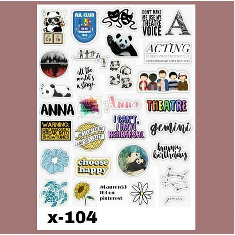 

STIKER TUMBLR X-104