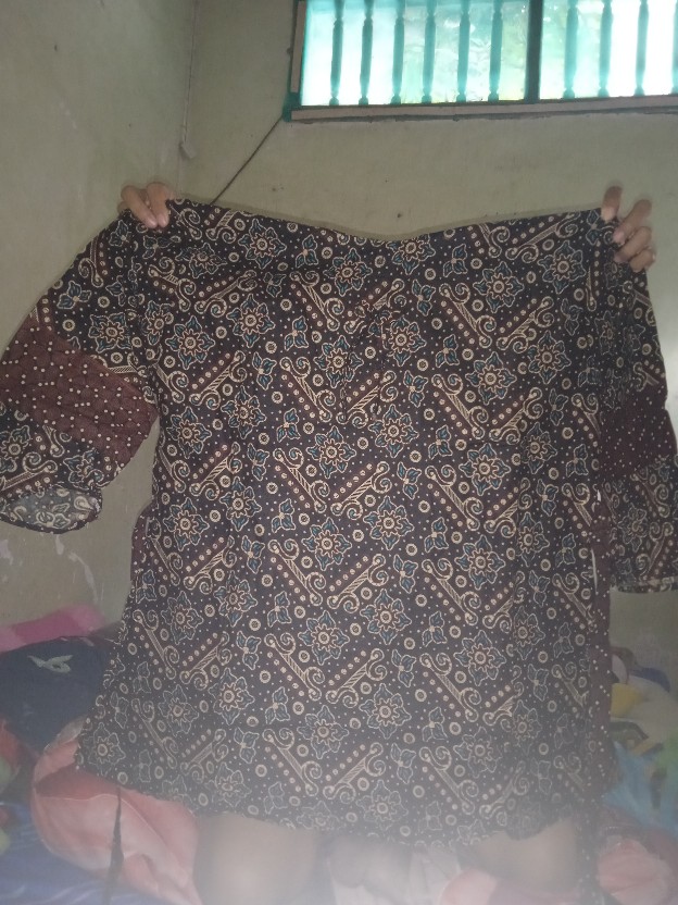 Atasan Batik Dolby Dolbi Dobby Doby Tenun Sutra Tulis Halus Katun Atbm Baron ,sarombit Atasan Batik